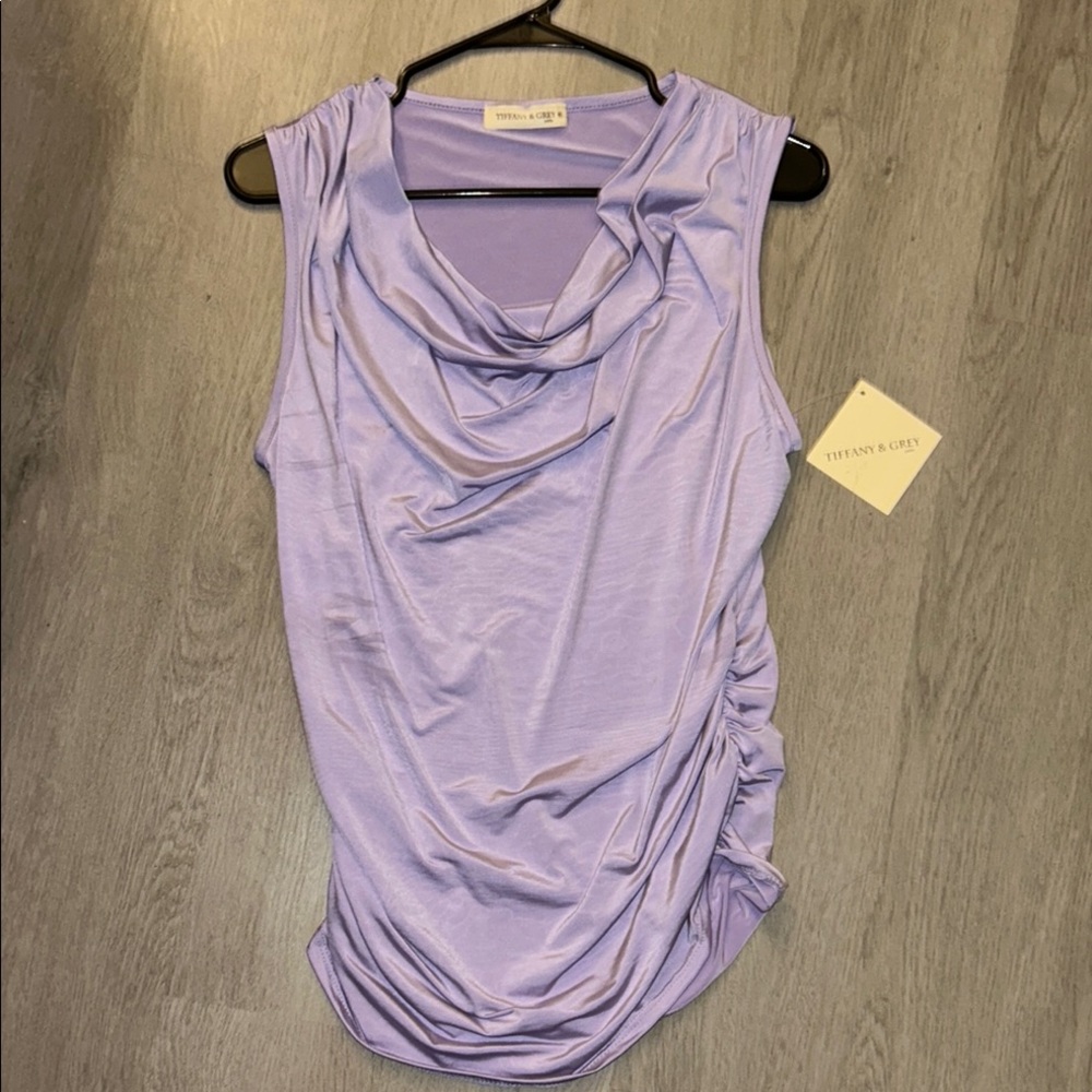Lavender Sleeveless Top